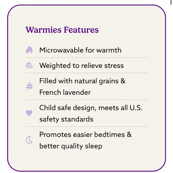 Warmies Gray Manatee - Picture 6 of 7